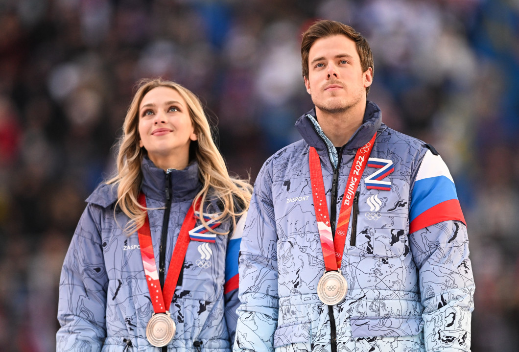 Victoria Sinitsina, la mitingul lui Vladimir Putin / Foto: Profimedia