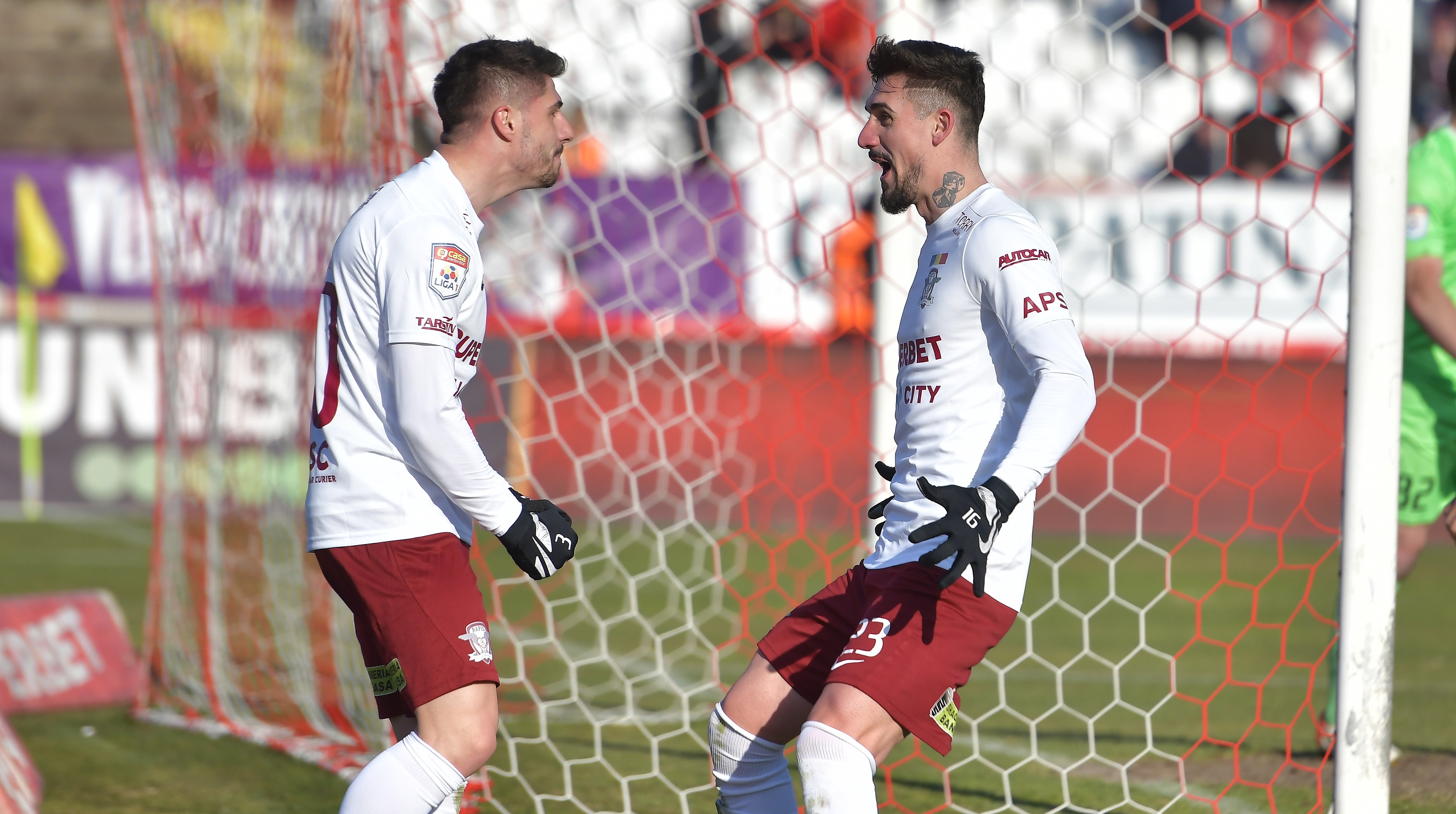 Academica Clinceni - Rapid 0-1. Victorie la limită pentru trupa lui Mutu