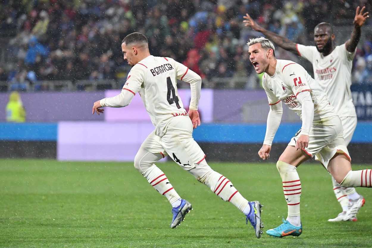 Cagliari - AC Milan 0-1. Golul superb marcat de Ismael Bennacer a făcut diferența. Răzvan Marin, integralist
