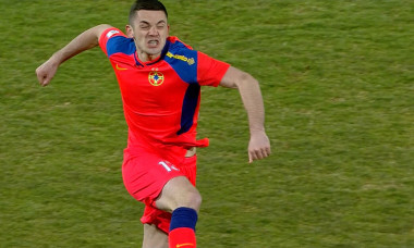 Andrei Dumiter, după golul marcat în FC Argeș - FCSB / Foto: Captură Digi Sport