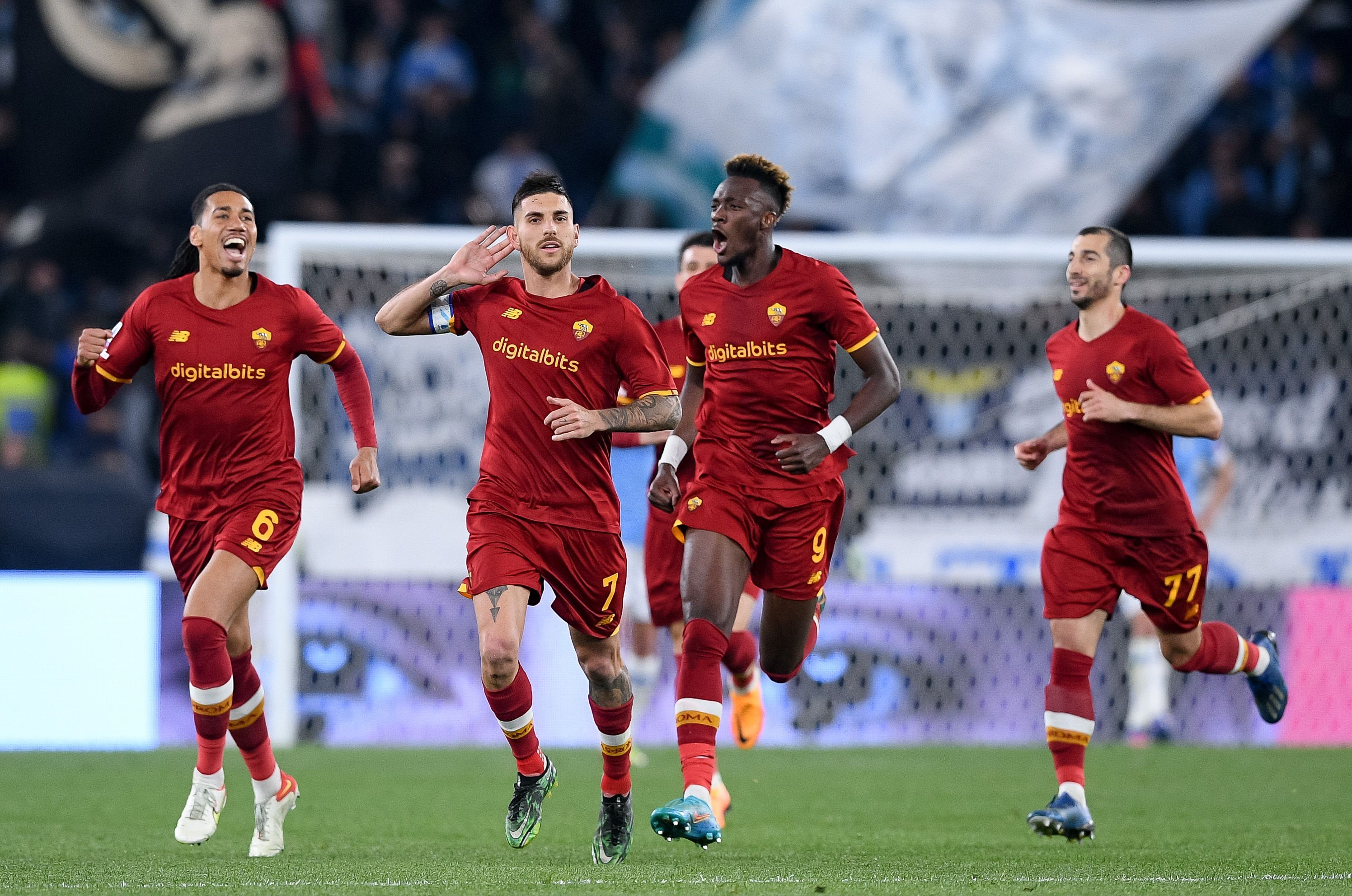 AS Roma, victorie categorică în ”Derby della Capitale”, 3-0 cu Lazio. Meciul a fost rezolvat în 40 de minute