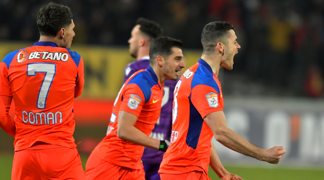 FCSB era OUT din cursa pentru titlu fără golurile din prelungiri! Câte puncte a obținut în finalurile meciurilor