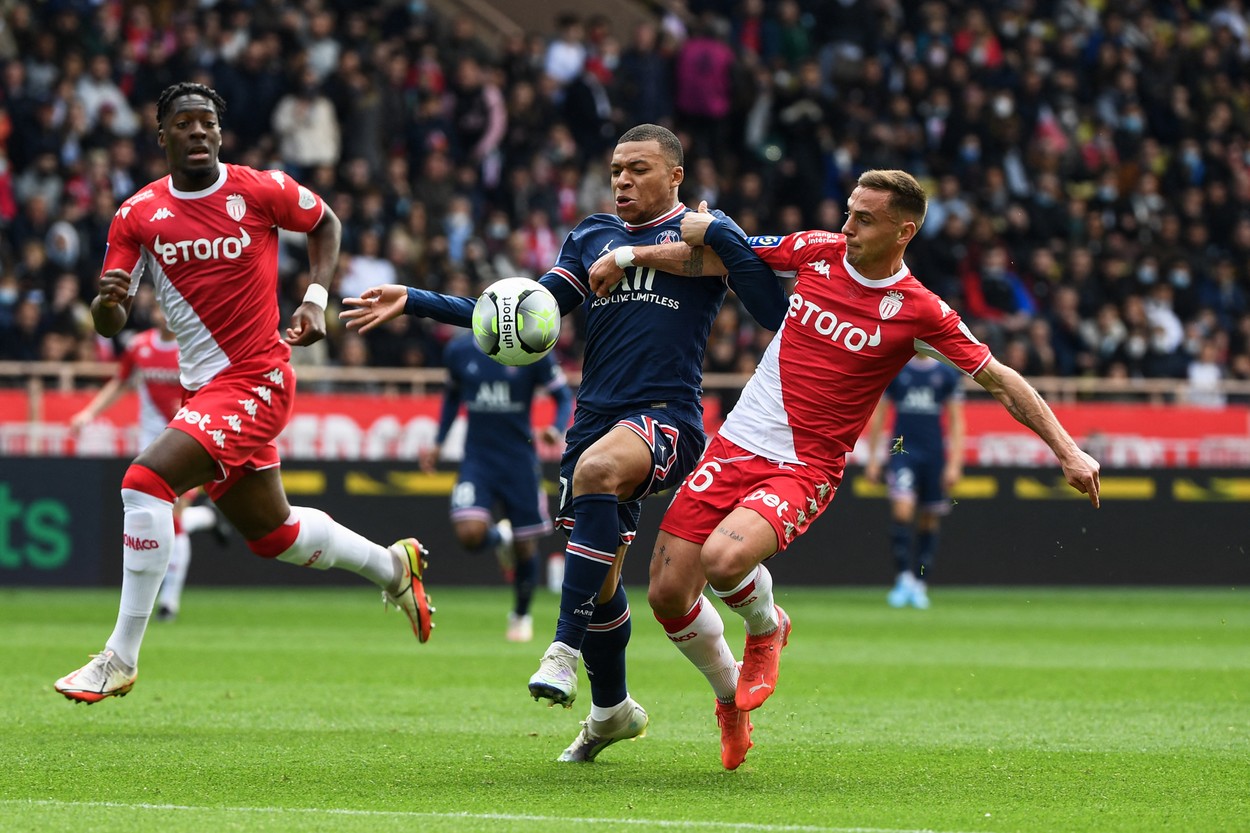 Monaco - PSG 2-0, ACUM, Digi Sport 1. Volland a majorat diferența
