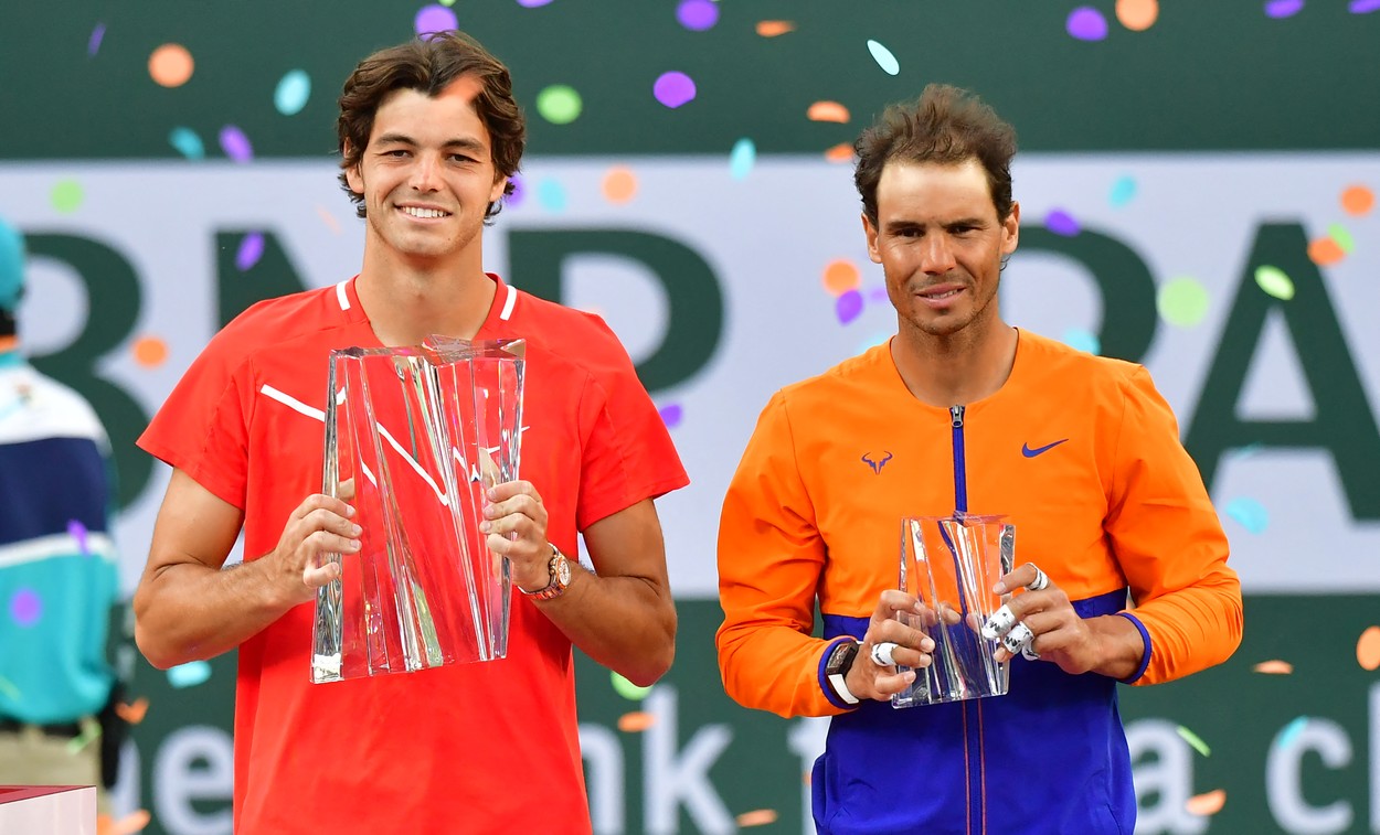 Rafael Nadal, accidentat și învins în finala Indian Wells de Taylor Fritz, 3-6, 6-7 (5). Mă doare și când respir