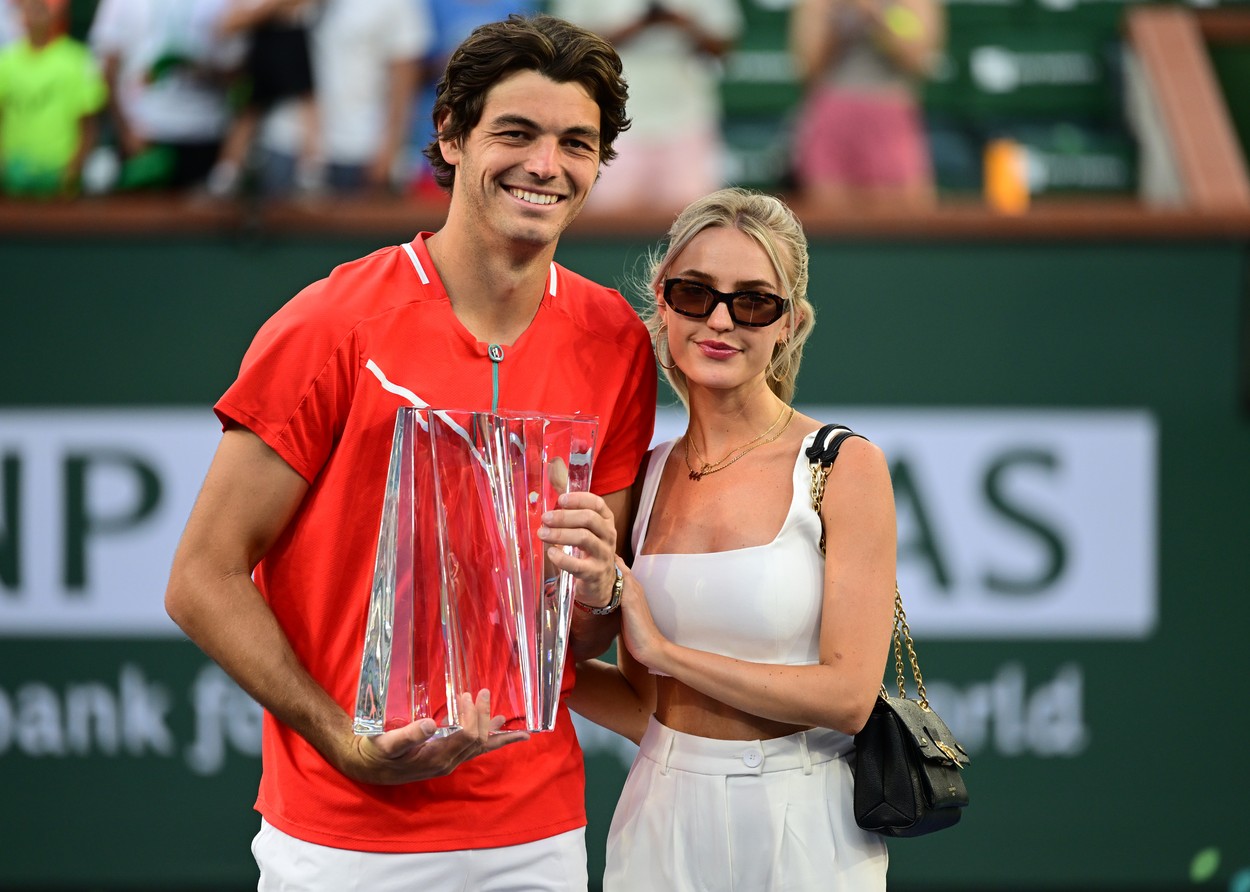 Taylor Fritz, mesaj special pentru iubită, după triumful neașteptat de la Indian Wells