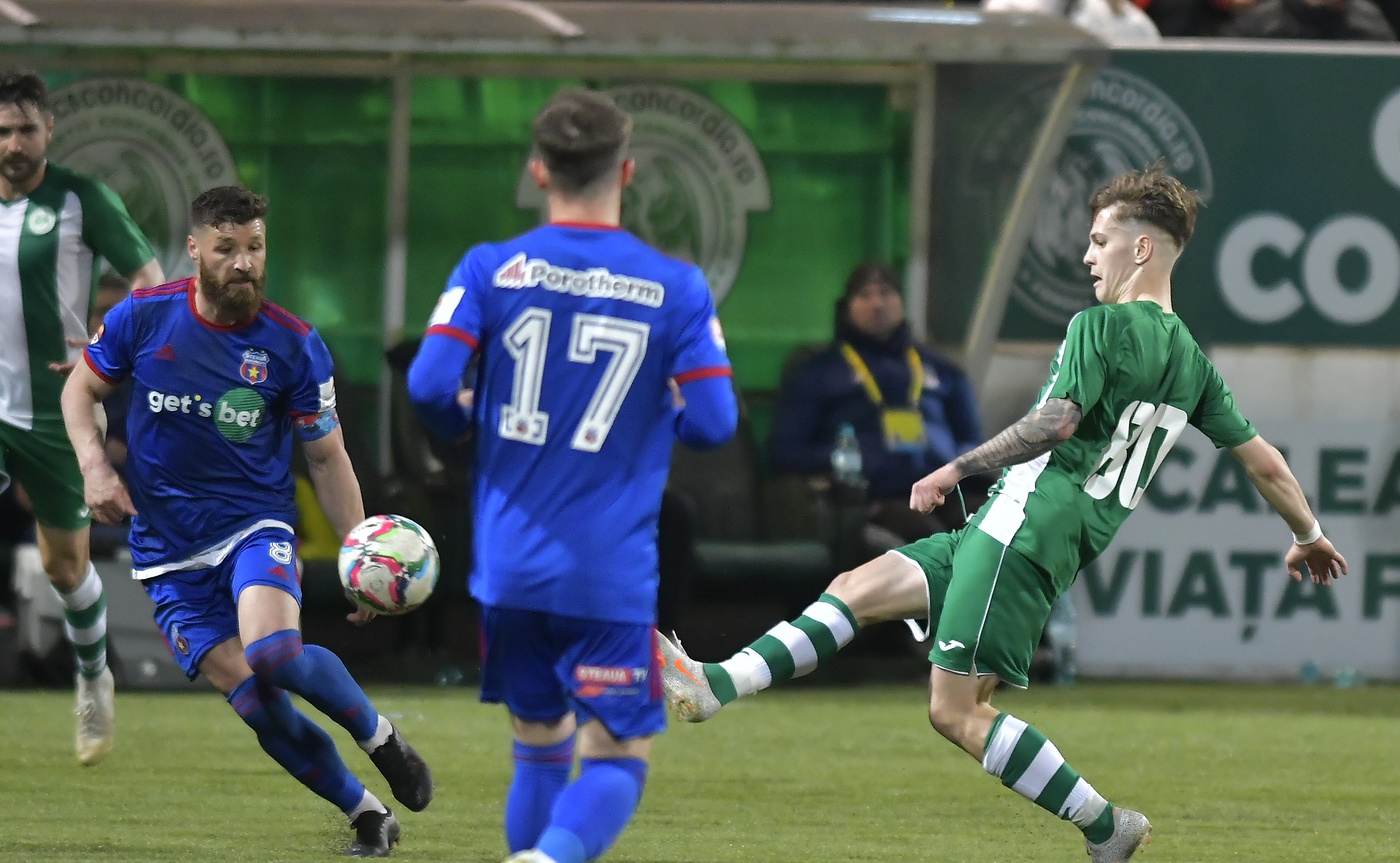 Concordia Chiajna - CSA Steaua 2-2. ”Militarii” au egalat în prelungiri