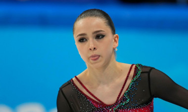 Beijing, China, 2022 Winter Olympics, February 17, 2022: Kamila Valieva from Russia during Figure Skating at Capital Indoor Stadium. Kim Price/CSM.