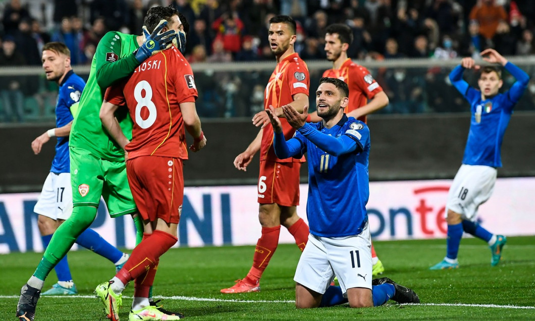 Italia vs Macedonia del Nord - Playoff Qualificazioni Mondiali Qatar 2022