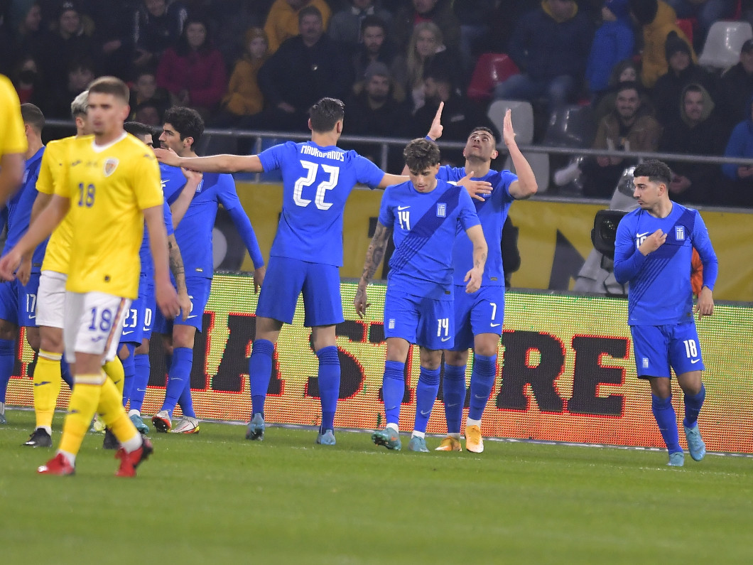 FOTBAL:ROMANIA-GRECIA, AMICAL (25.03.2022)
