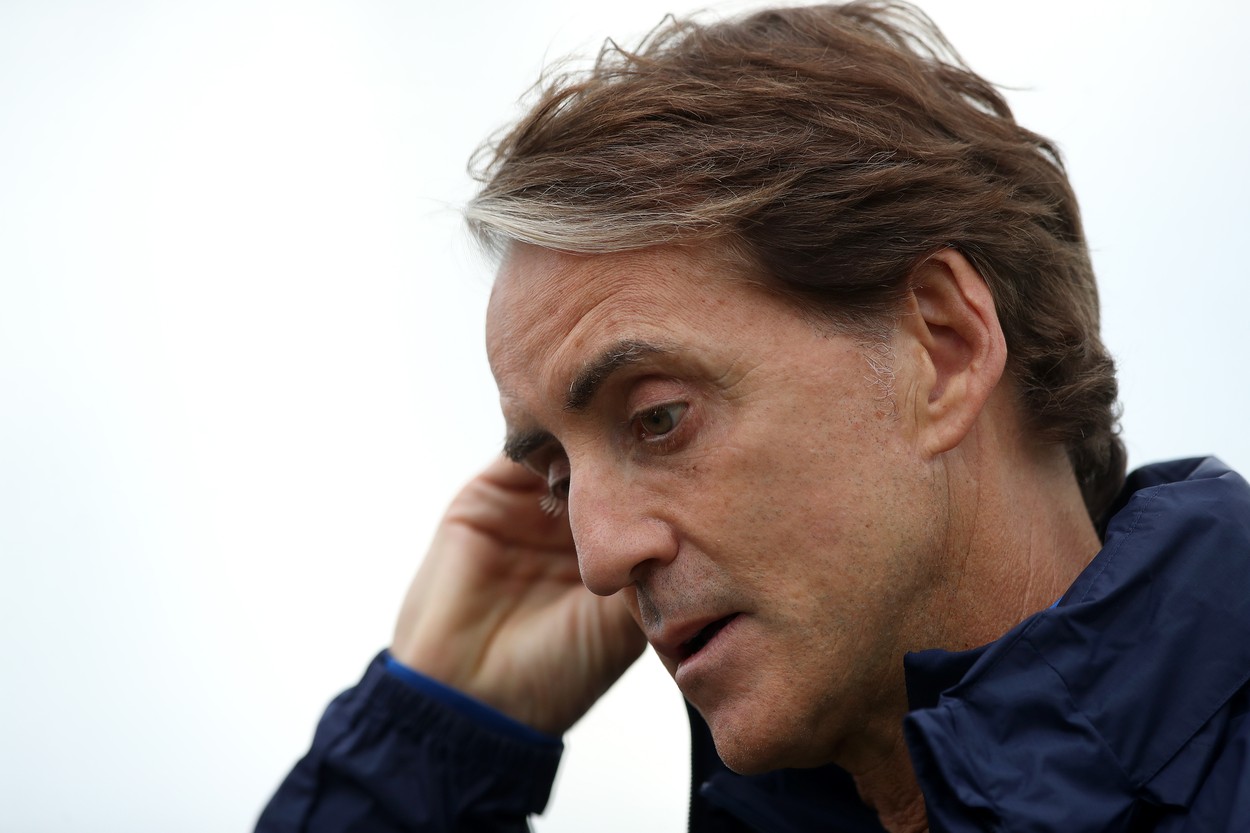 Roberto Mancini, mesaj clar pentru jucătorii naționalei Italiei după înfrângerea cu Macedonia de Nord