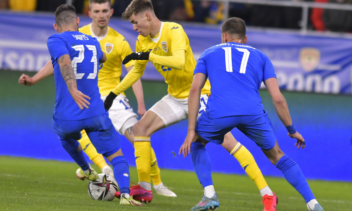 FOTBAL:ROMANIA-GRECIA, AMICAL (25.03.2022)