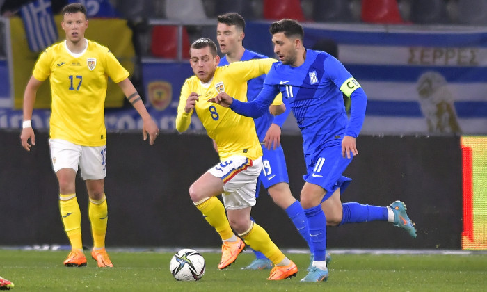 FOTBAL:ROMANIA-GRECIA, AMICAL (25.03.2022)