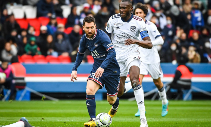 French football Ligue 1 match Paris Saint-Germain vs Girondins de Bordeaux, Parc des Princes stadium, Paris, France - 13 Mar 2022