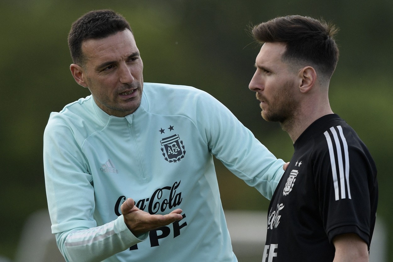 Leo Messi, discuție ”incendiară” cu Lionel Scaloni: l-a certat pe selecționer din cauza gestului său!