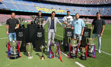 Farewell Press Conference Of Luis Suarez, Barcelona, Spain - 24 Sep 2020
