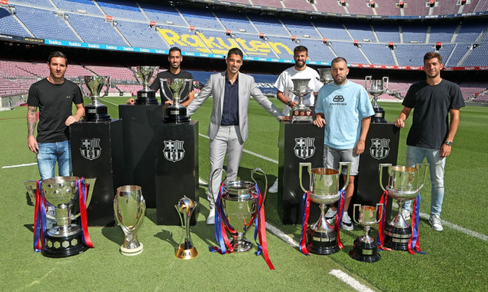 Farewell Press Conference Of Luis Suarez, Barcelona, Spain - 24 Sep 2020