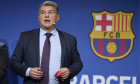 Joan Laporta during the Forensic press conference, PK, Pressekonferenz at Auditori 1989 in Barcelona, Spain. 900/Cordon