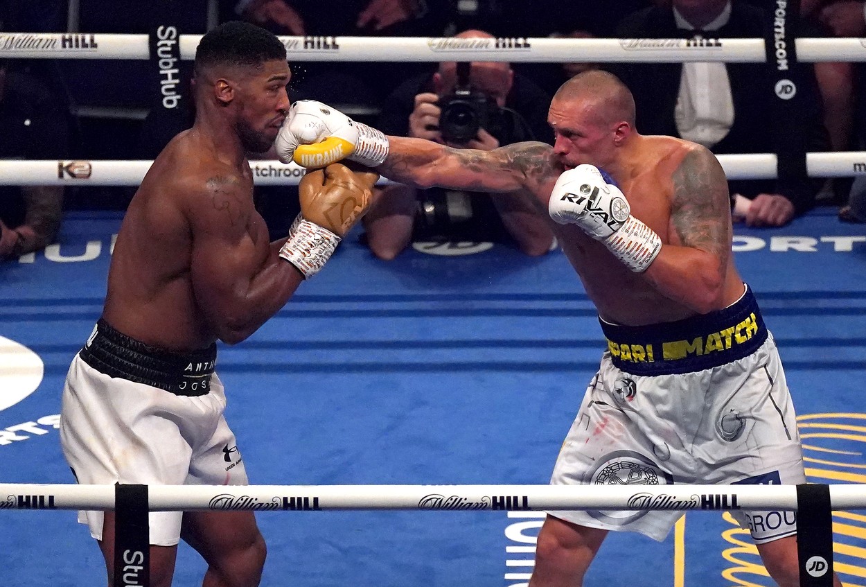 Interes uriaș pentru meciul de box Oleksandr Usyk - Anthony Joshua. Câți bani vor încasa cei doi
