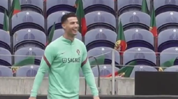 ”Ronaldo n-a fost impresionat”. Cum și-a ironizat Cristiano un coechipier înaintea meciului cu Macedonia de Nord