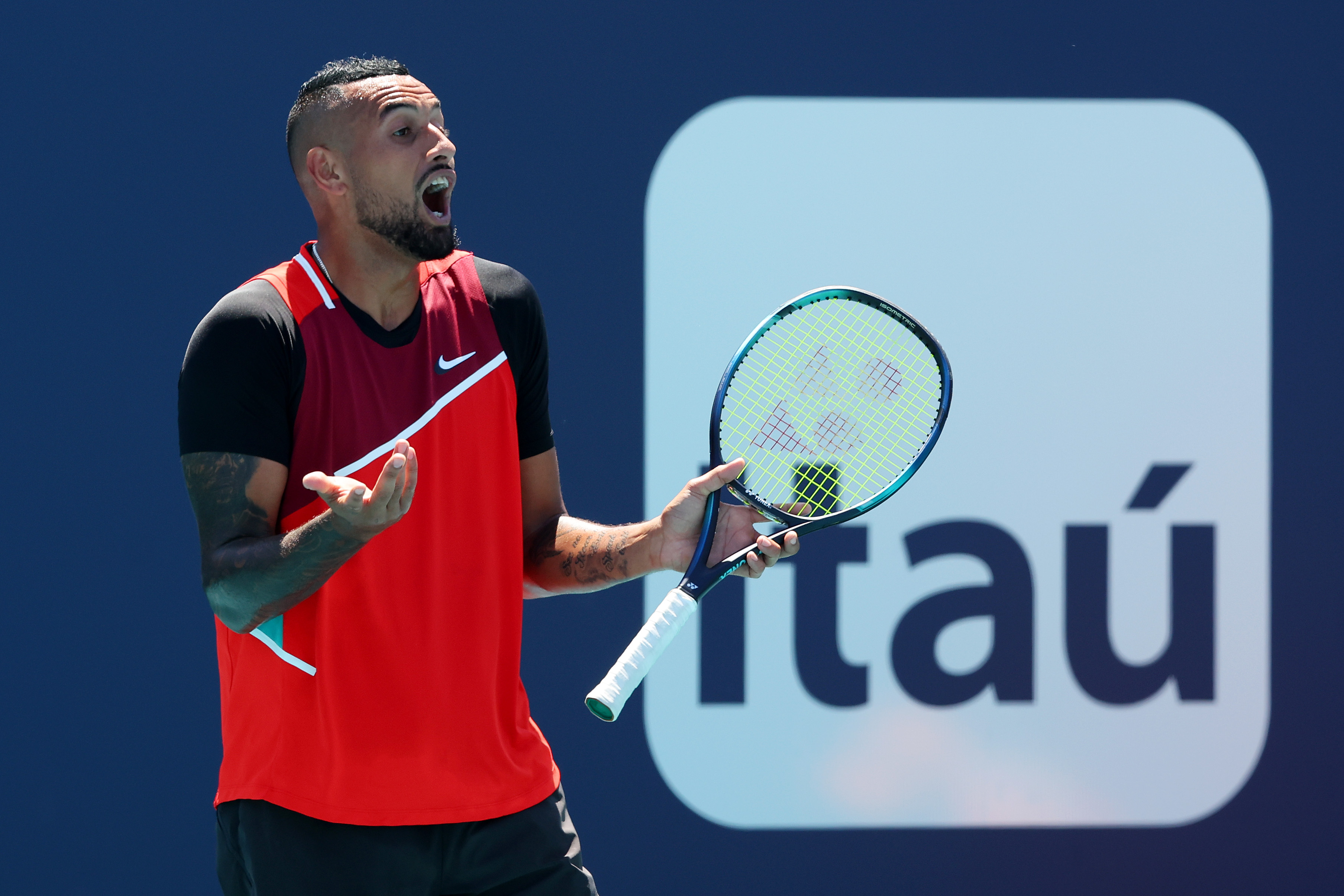 Nick Kyrgios, amendat drastic de ATP după incidentul din turneul de la Miami