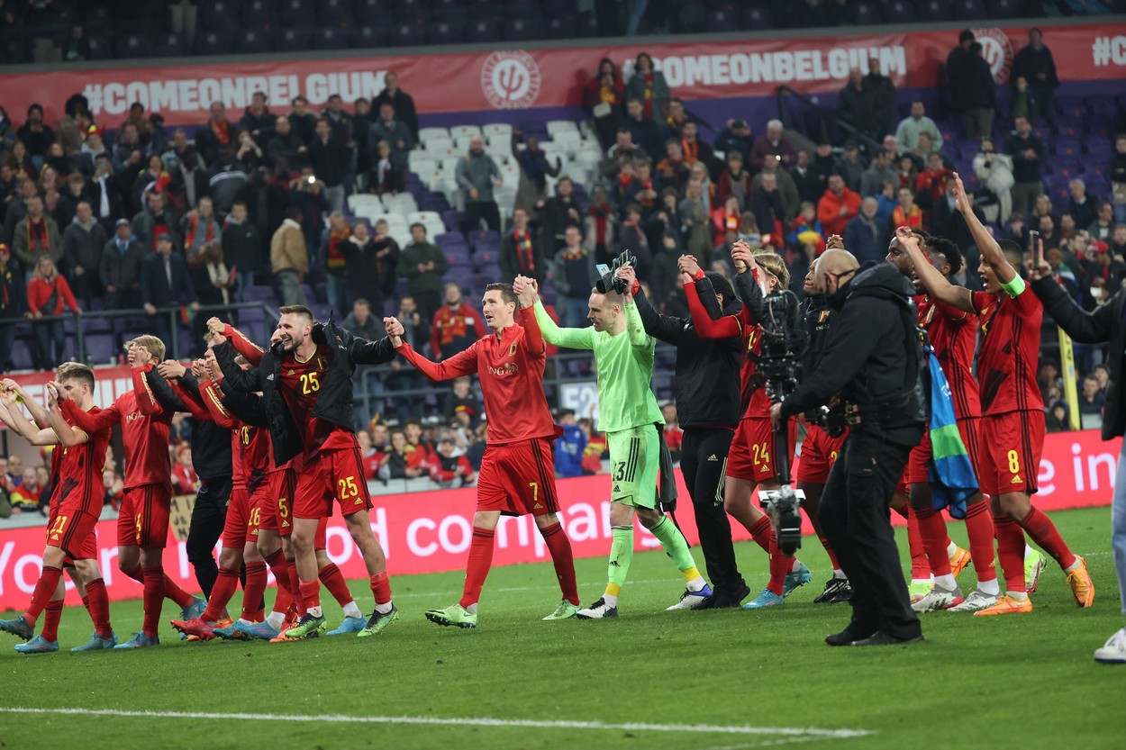 Belgia pierde fotoliul de lider în clasamentul FIFA, după 3 ani și jumătate