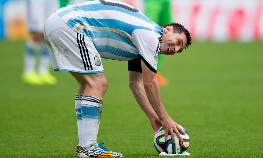 2014 FIFA World Cup, Group F, Nigeria v Argentina, Estádio Beira-Rio, Porto Alegre, Brazil - 25 Jun 2014