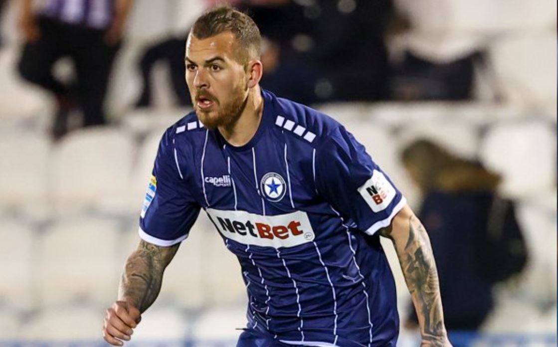 Record negativ pentru Denis Alibec, eliminat în meciul Asteras - Atromitos
