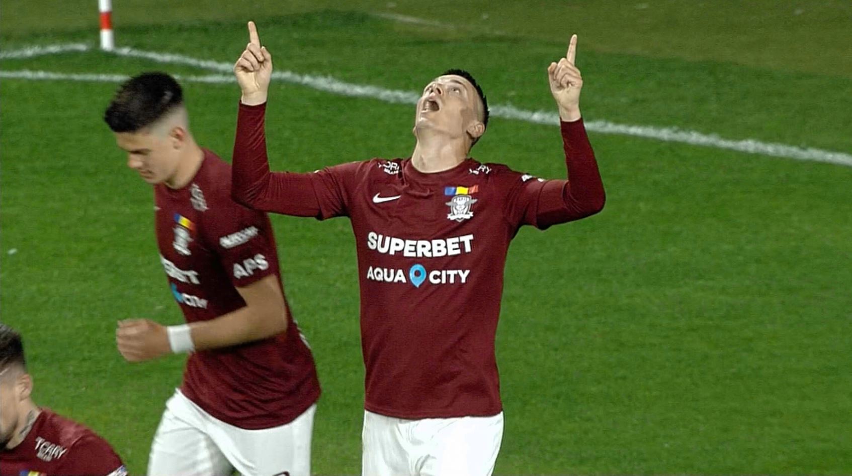 Jakub Vojtus a intrat în istoria Rapidului, cu primul gol oficial marcat pe noul stadion din Giulești
