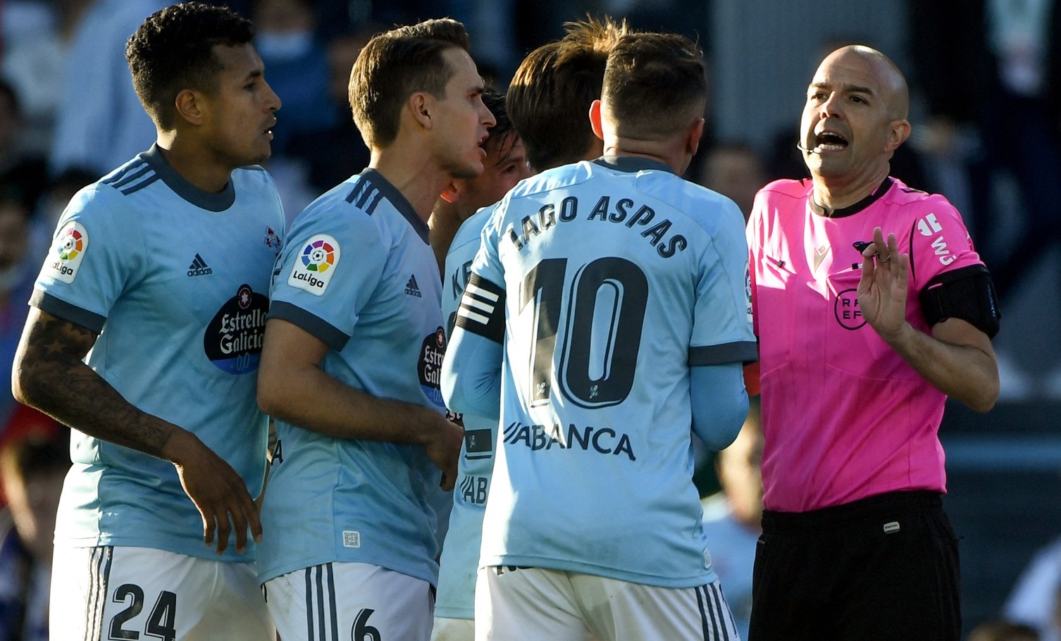 Ce a spus căpitanul lui Celta Vigo despre arbitru, după ce Real Madrid a primit trei penalty-uri într-un singur meci