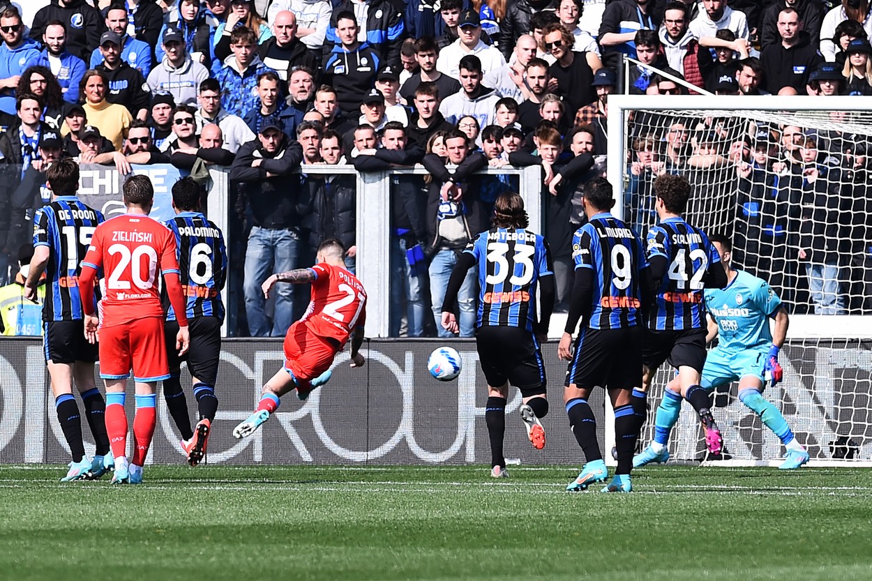 Atalanta - Napoli 1-3. Mihăilă, pe banca de rezerve. Napoli, la egalitate cu liderul AC Milan