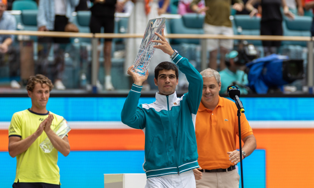 Carlos Alcaraz, campion la Miami / Foto: Profimedia