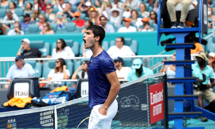 Miami Open, Day 12, Tennis, Hard Rock Stadium, Miami Gardens, Florida, USA - 03 Apr 2022