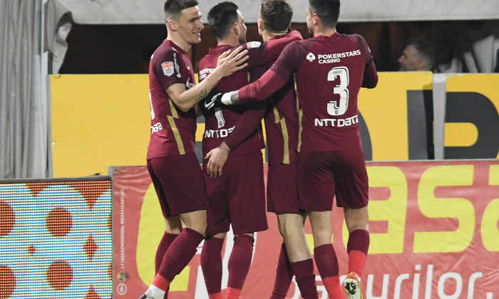 FOTBAL: CFR CLUJ-FC ARGES, LIGA 1 PLAY-OFF CASA PARIURILOR (04.04.2022)