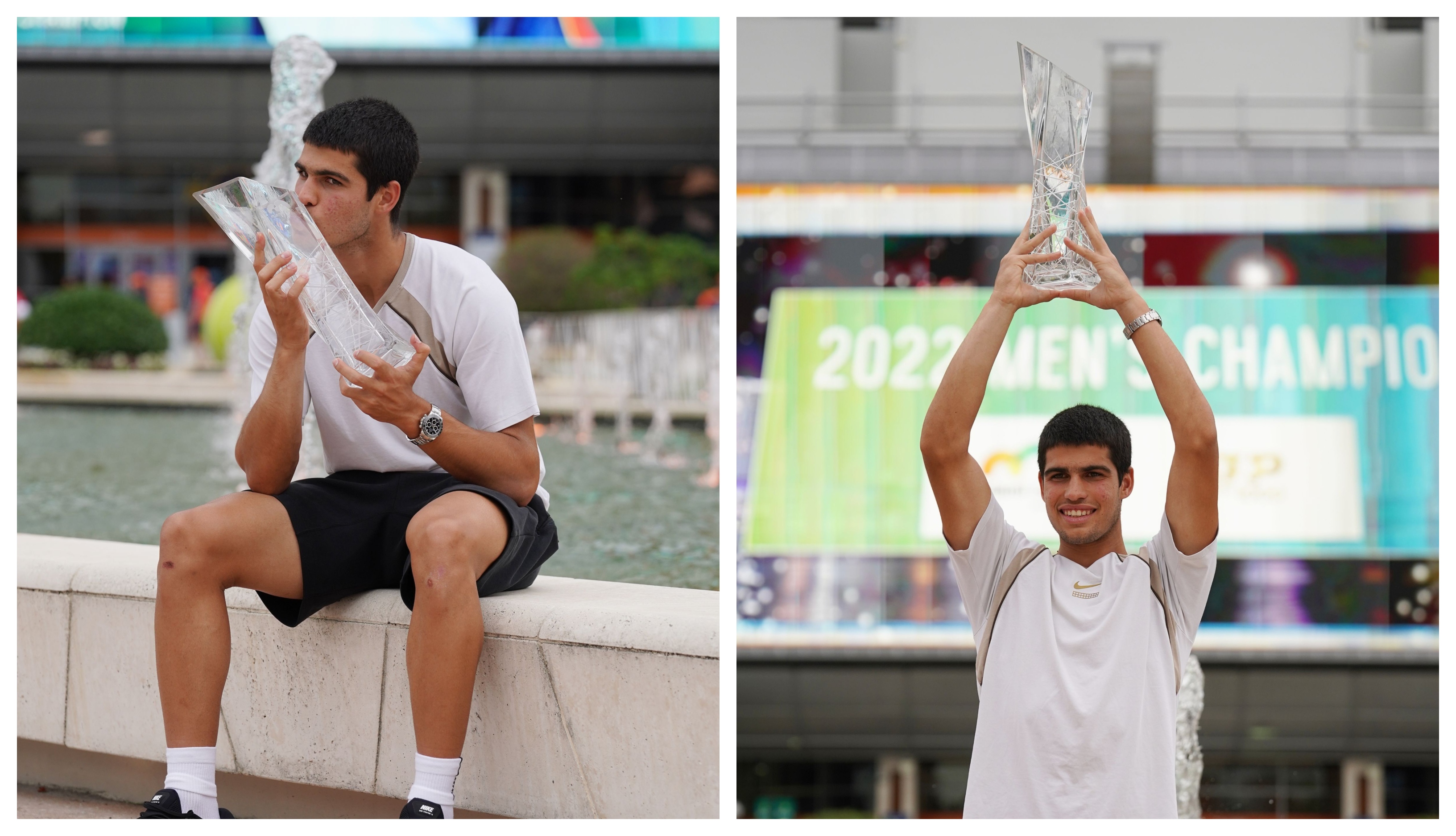 Rafael Nadal l-a felicitat pe Carlos Alcaraz, după triumful istoric de la Miami Open!