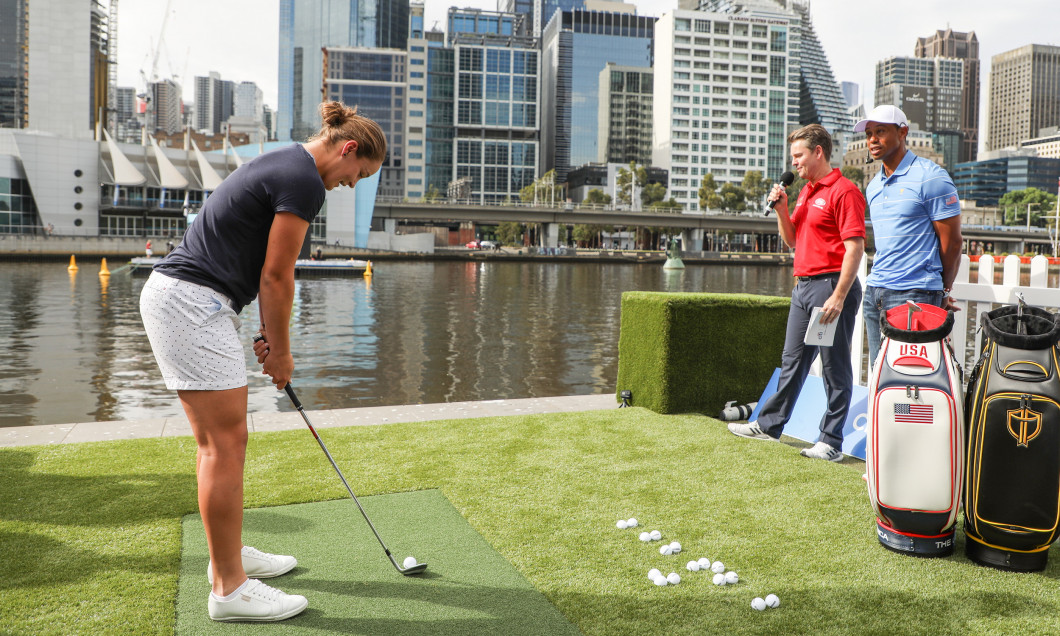 Ashleigh Barty, la golf / Foto: Profimedia