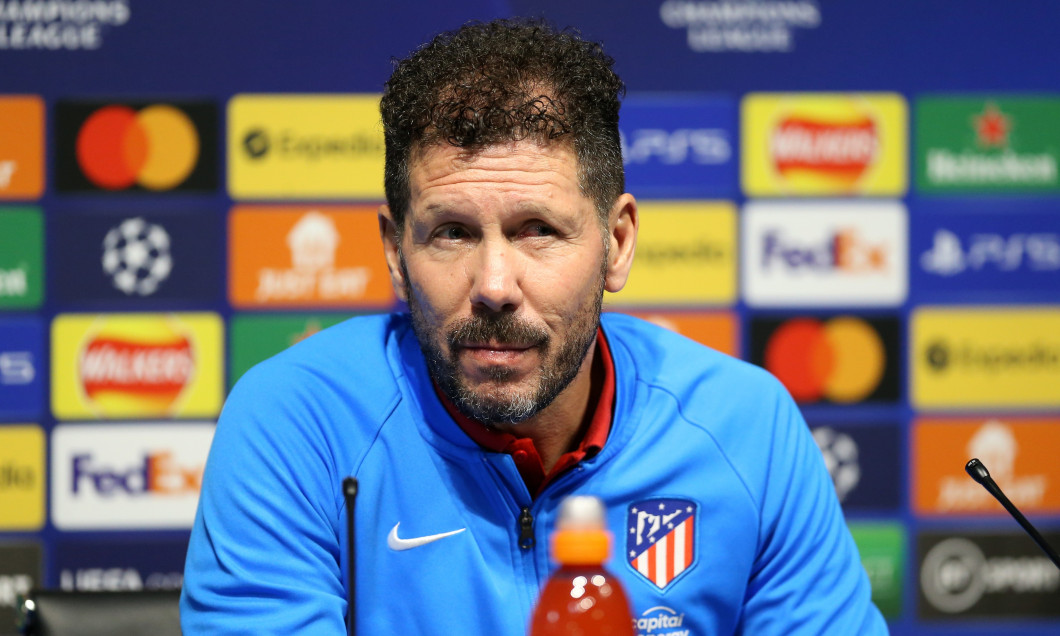 Atletico Madrid Training and Press Conference - Etihad Stadium - Monday April 4th