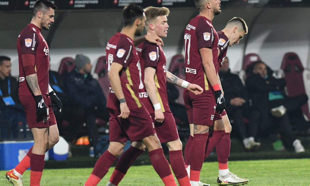 FOTBAL: CFR CLUJ-FC ARGES, LIGA 1 PLAY-OFF CASA PARIURILOR (04.04.2022)