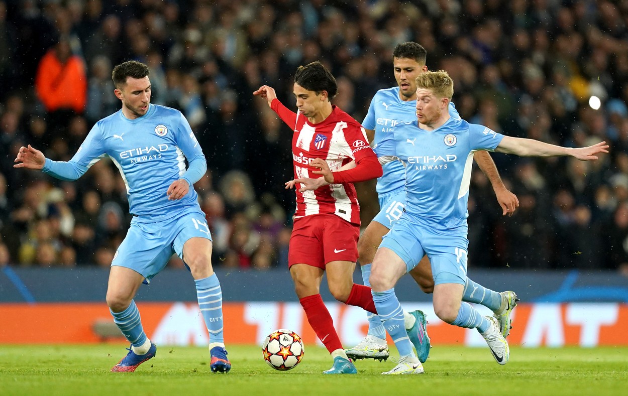 Manchester City - Atletico Madrid 0-0, ACUM, pe Digi Sport 1. Echilibru în prima parte