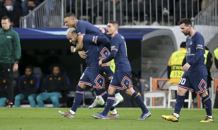 UEFA Champions League football match Real Madrid vs Paris Saint-Germain, Santiago Bernabeu stadium, Madrid, Spain - 09 Mar 2022