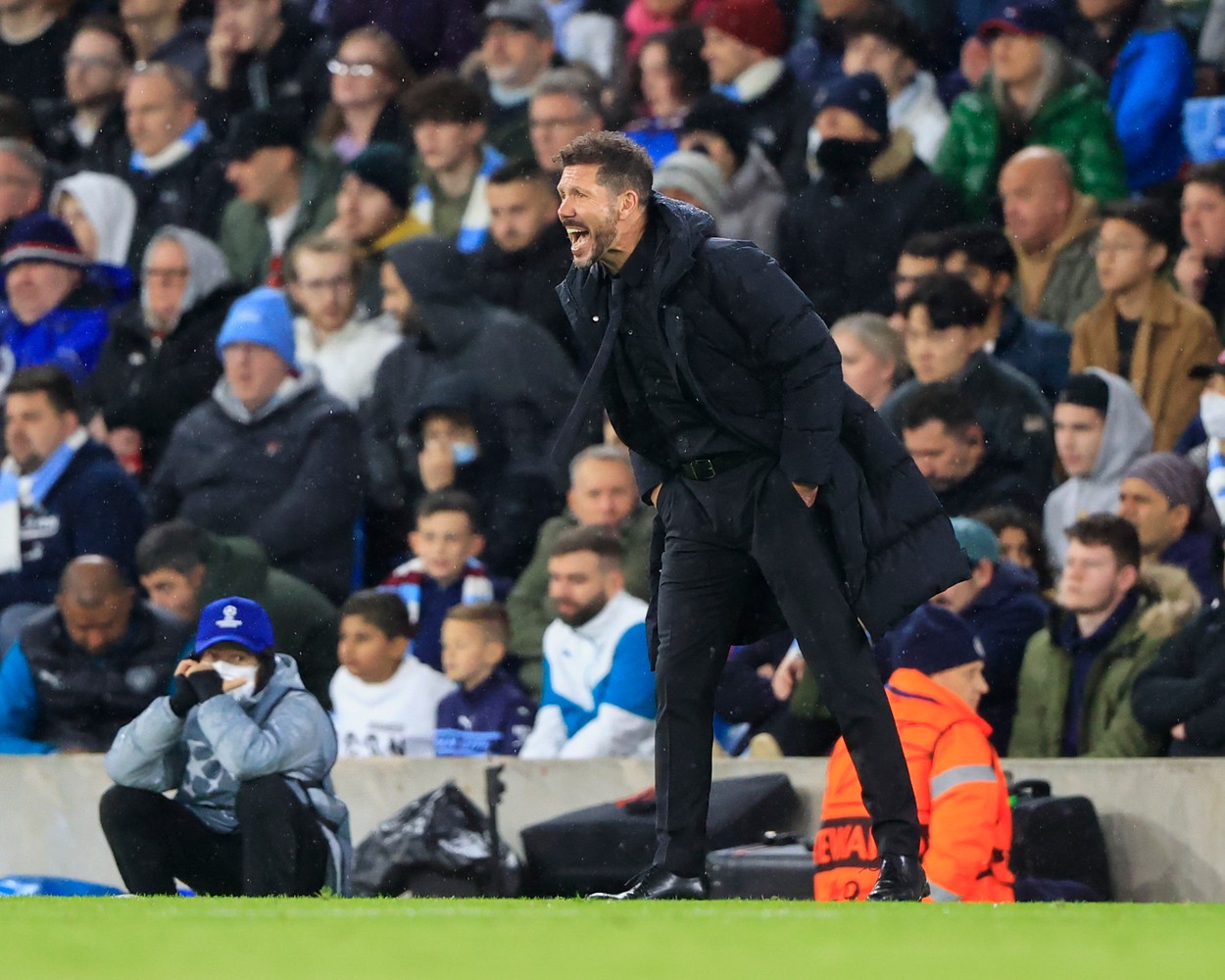 Diego Simeone, pus la zid după meciul Manchester City – Atletico Madrid. “Joacă un fotbal parazitar”