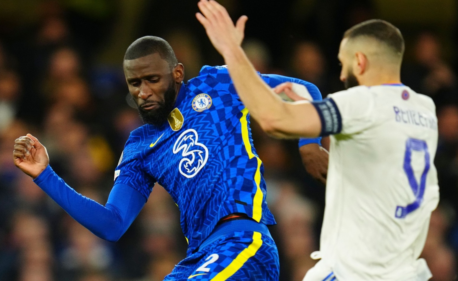 Rudiger, acuzat că n-a intrat suficient de hotărât la Benzema de frică! De ce i-ar fi fost teamă fundașului