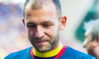 June 5, 2018: Bogdan Lobont #1 (Romania) before the begining of his retirement ceremony wich took place before of the International Friendly Match - Romania vs. Finland at Ilie Oana Stadium in Ploiesti, Romania ROU. Copyright: Cronos/Catalin Soare