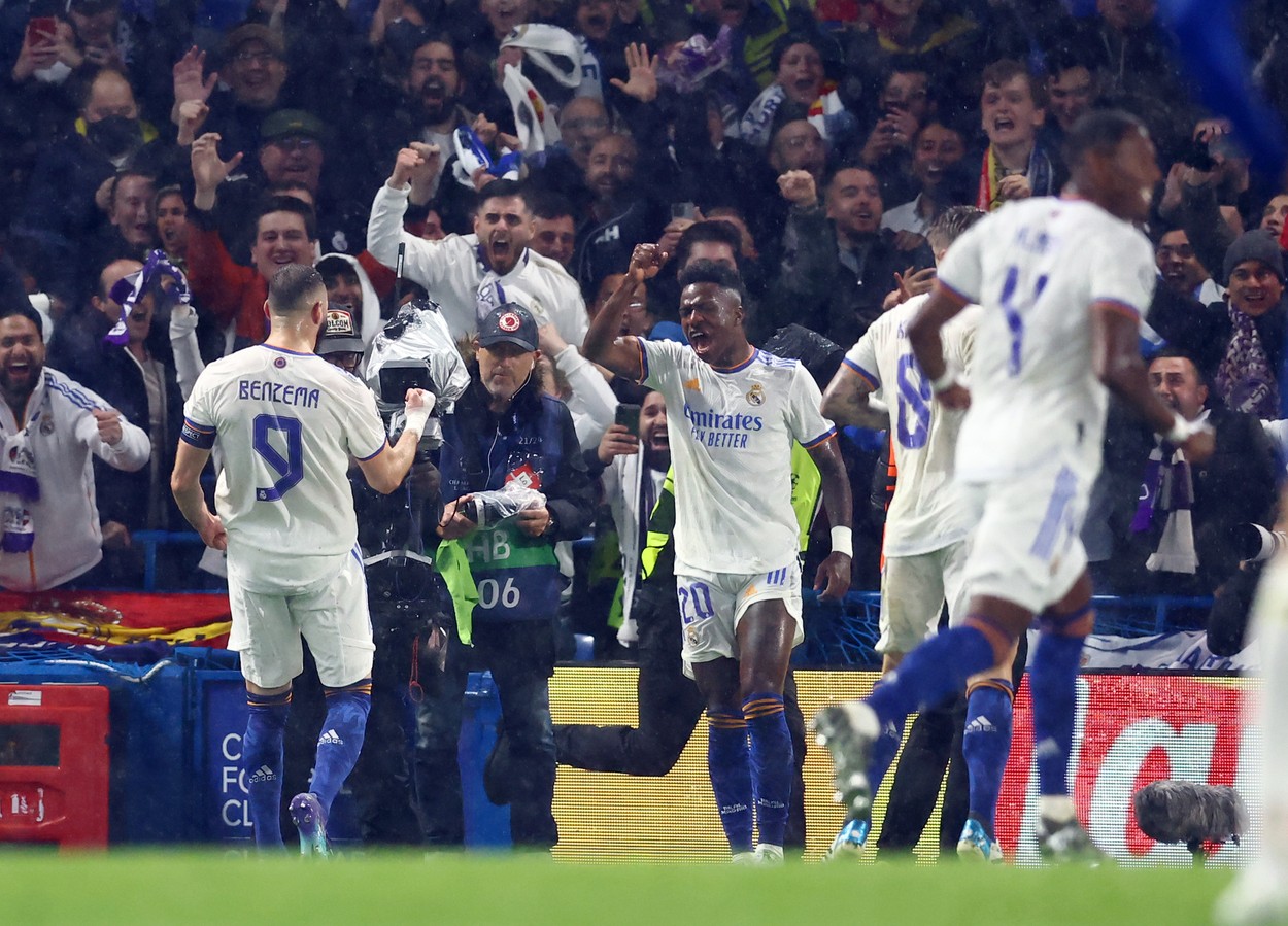Notele primite de jucătorii lui Real Madrid după meciul cu Chelsea