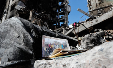 Devastation In Borodyanka Amid Russian Invasion Of Ukraine, Borodyanka of Bucha Raion, Kyiv Oblast - 07 Apr 2022
