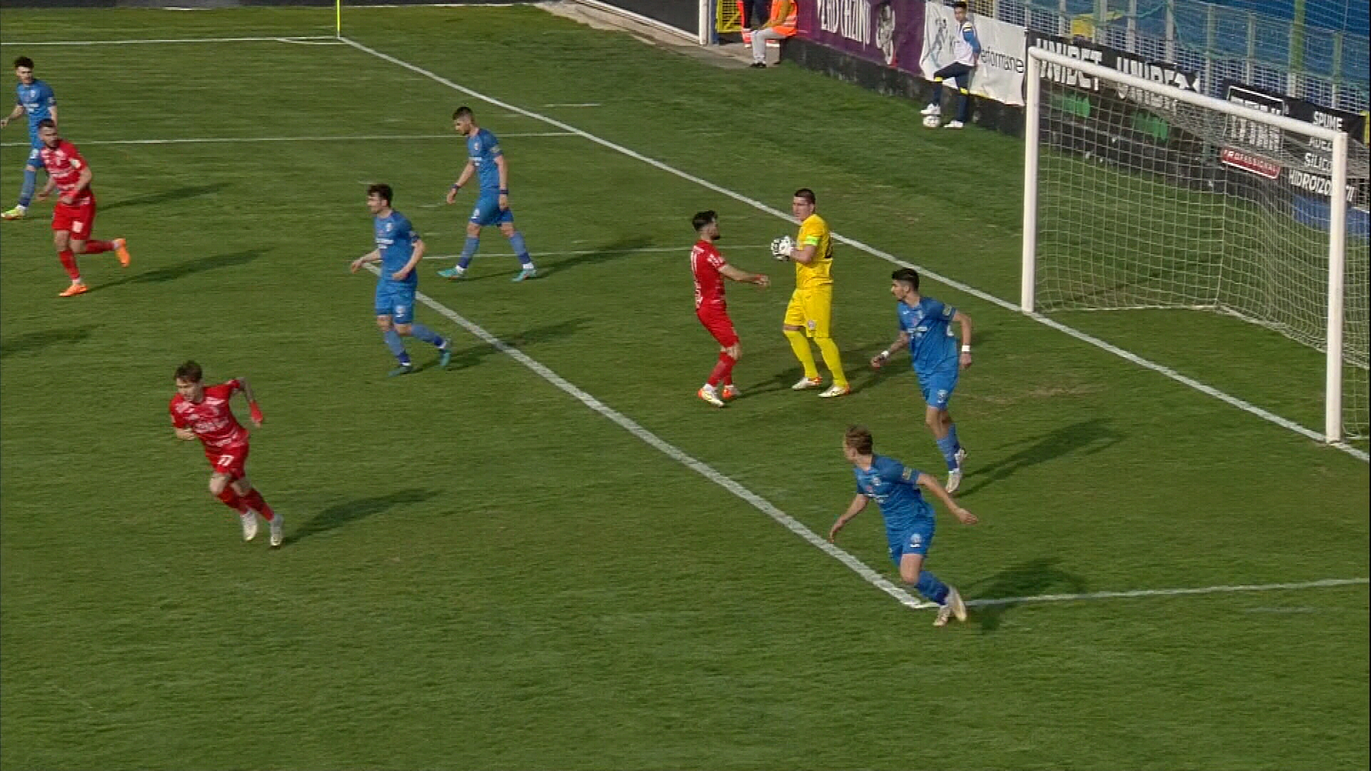 Academica Clinceni - Chindia Târgoviște 0-1, ACUM, Digi Sport 1. Daniel Florea deschide scorul
