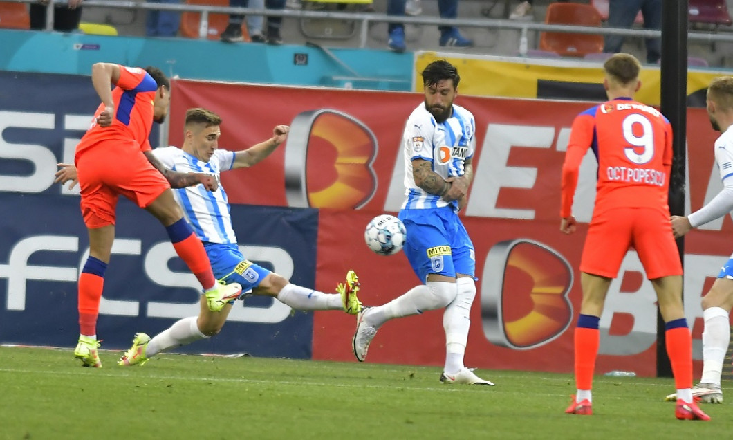 FOTBAL:FCSB-UNIVERSITATEA CRAIOVA, PLAY OFF LIGA 1 CASA PARIURILOR (3.04.2022)