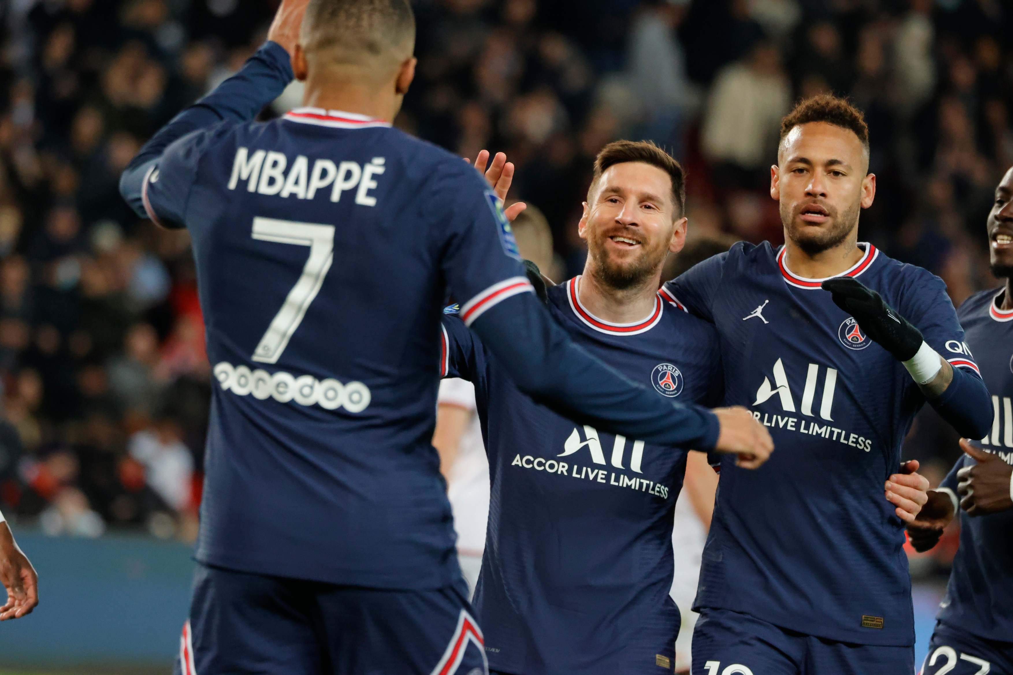 Clermont - PSG 1-6. Neymar, Mbappe și Messi au făcut spectacol! Primii doi au reușit câte un hattrick