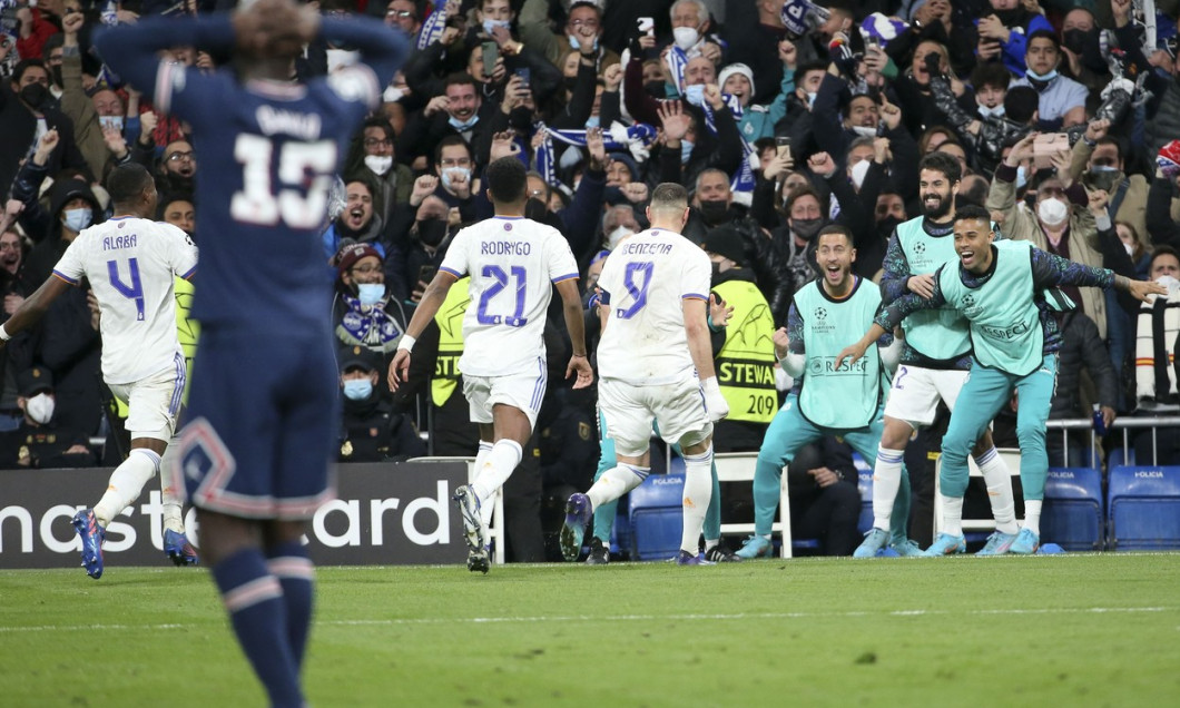 UEFA Champions League football match Real Madrid vs Paris Saint-Germain, Santiago Bernabeu stadium, Madrid, Spain - 09 Mar 2022