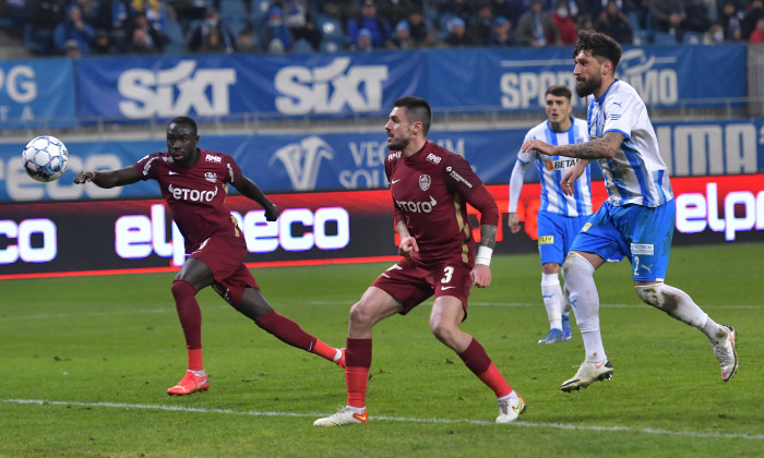 FOTBAL:UNIVERSITATEA CRAIOVA-CFR CLUJ, LIGA 1 CASA PARIURILOR (5.02.2022)