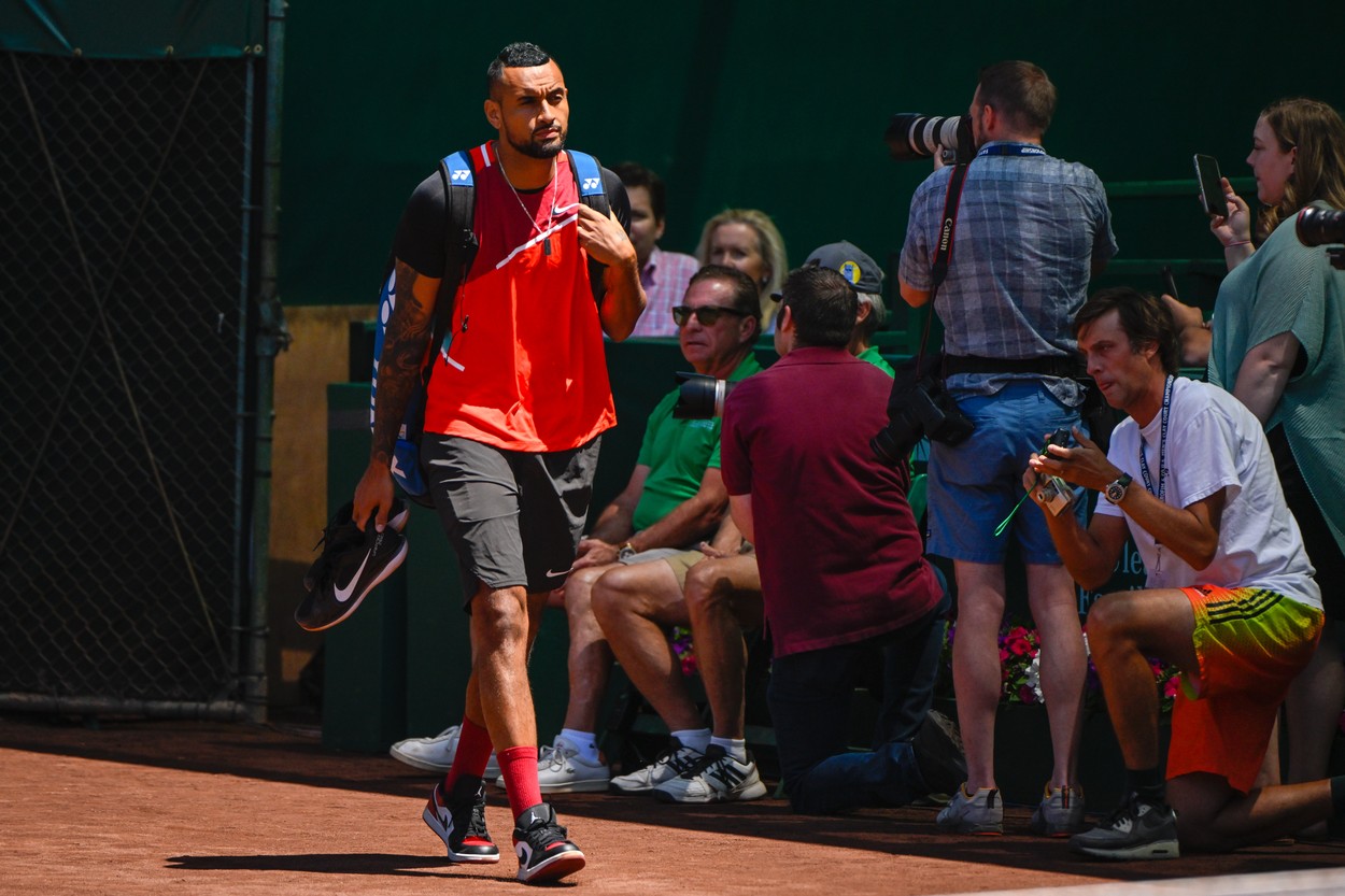 Nick Kyrgios, o nouă reacție nervoasă la adresa arbitrilor în America: ”De unde ar trebui să-l vezi?”